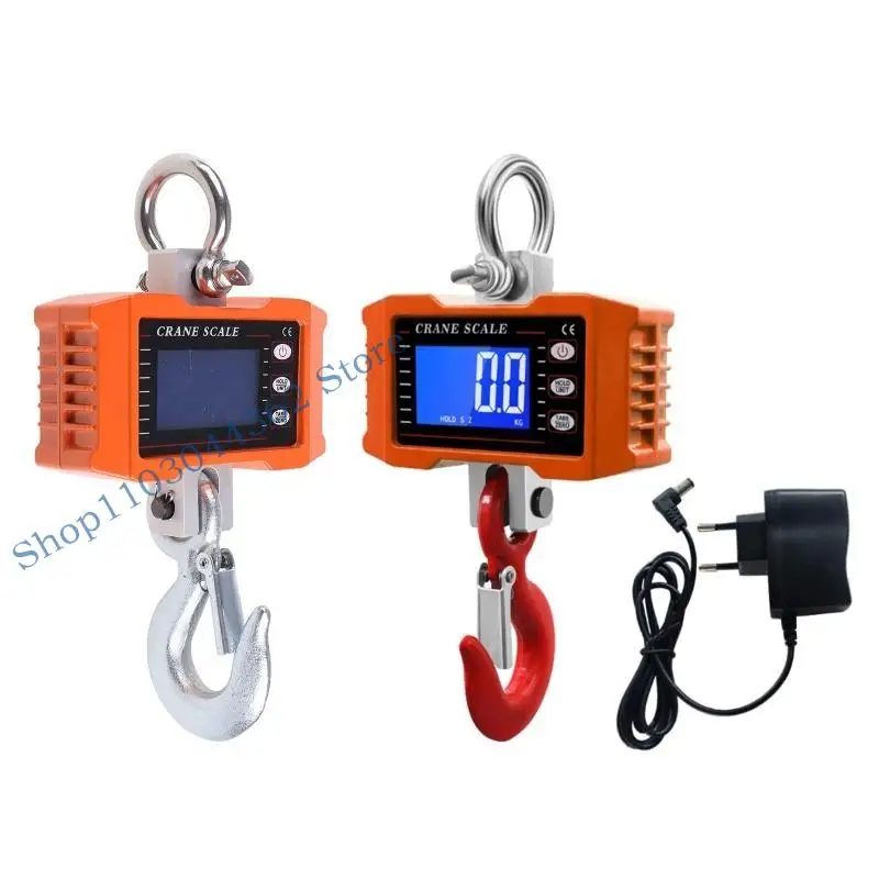 

A3PA Crane Scale Digital Industrial Duty Scale Высокая точность Электронная шкала подвеса 1000 кг фунтов 500 кг/1000 фунтов