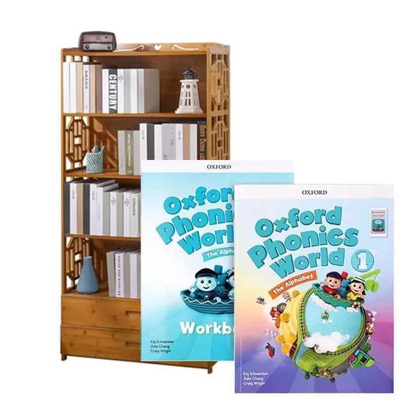 10 Book Children In English Teaching Oxford Phonics World Level 1/2/3/4/5 Reading Books Workbooks Books For Kids Learning Book