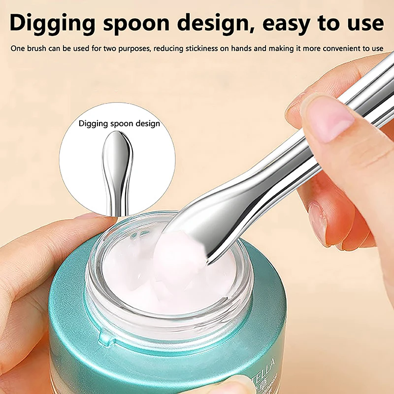 Soft Head Makeup Silicone Facial Mask Brush Professional Mud Cream Brushes Diy Skin Care Foundation Gel Cosmetic Beauty Tool