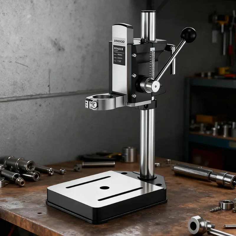 Multi-function Electric Drill Stand Woodworking Drilling Positioning Table Bench Drill Holder Mini Vice Pliers Bench Clamp