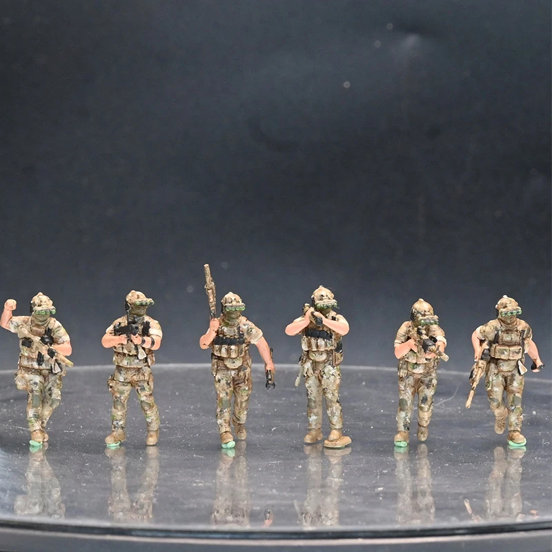 

1:72 Scale Resin Material US Special Forces Soldiers 6 Suitable For Tank Scenes Collectible Decorative Gifts Display