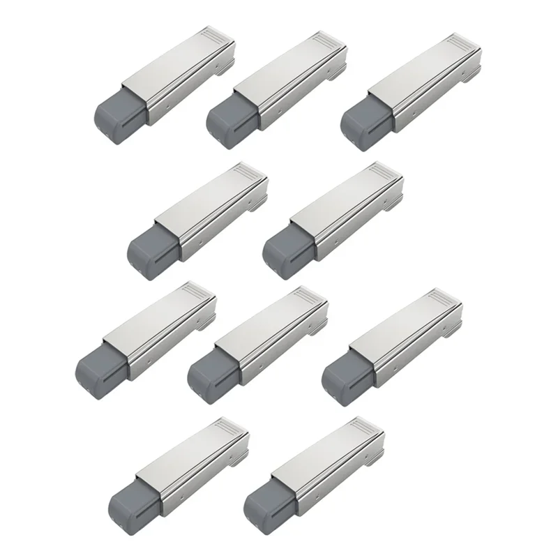 

N04R 10 Pack Soft Close Motion Damper Mechanism For Full Overlay Hinges, Smooth Slow Straight-Arm, Clip Top Retrofitting