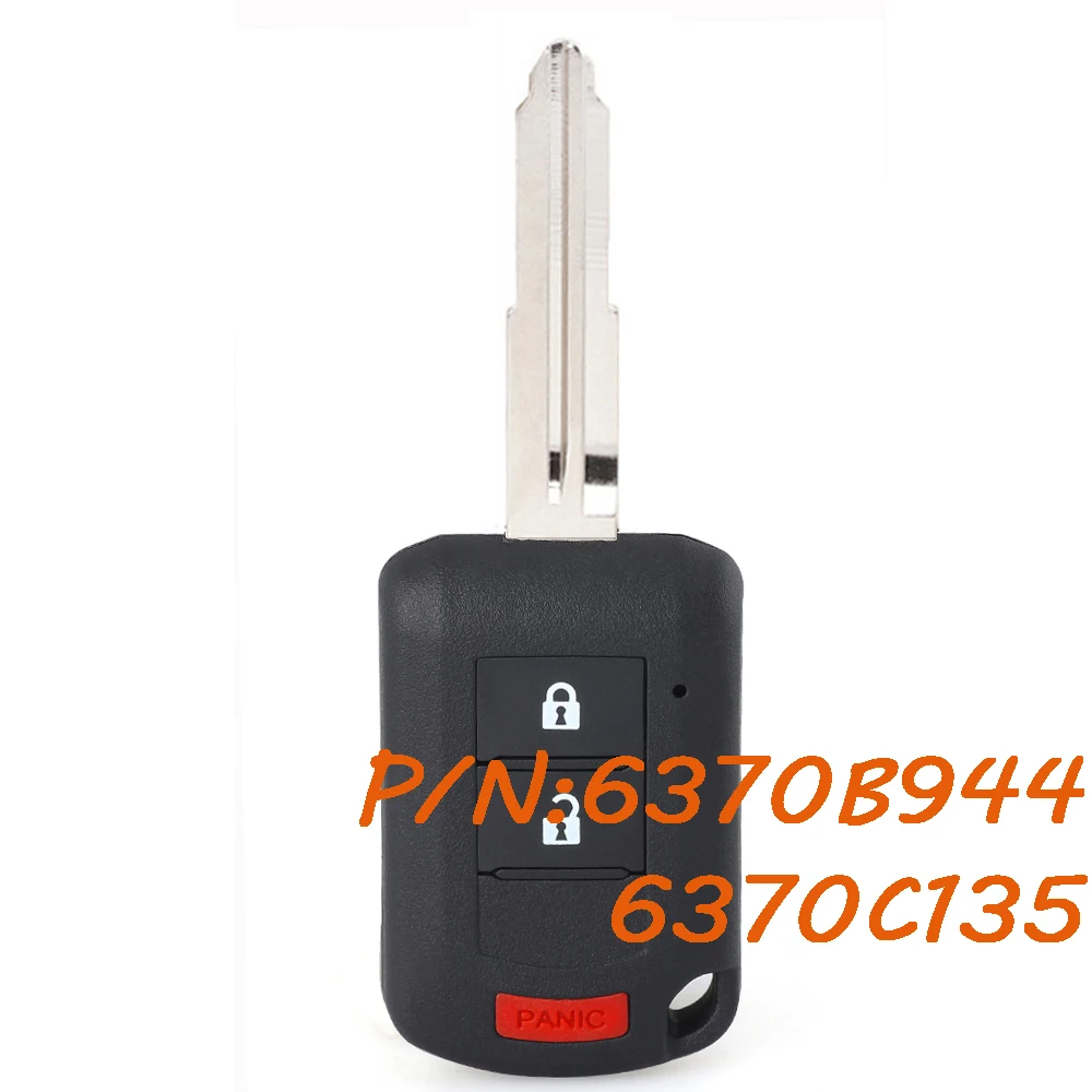 

KEYECU 6370B944 6370C135 OUCJ166N Remote Key Fob for Mitsubishi Outlander 2016 2017 Eclipse Cross 2018 2019 2020 2021 2022