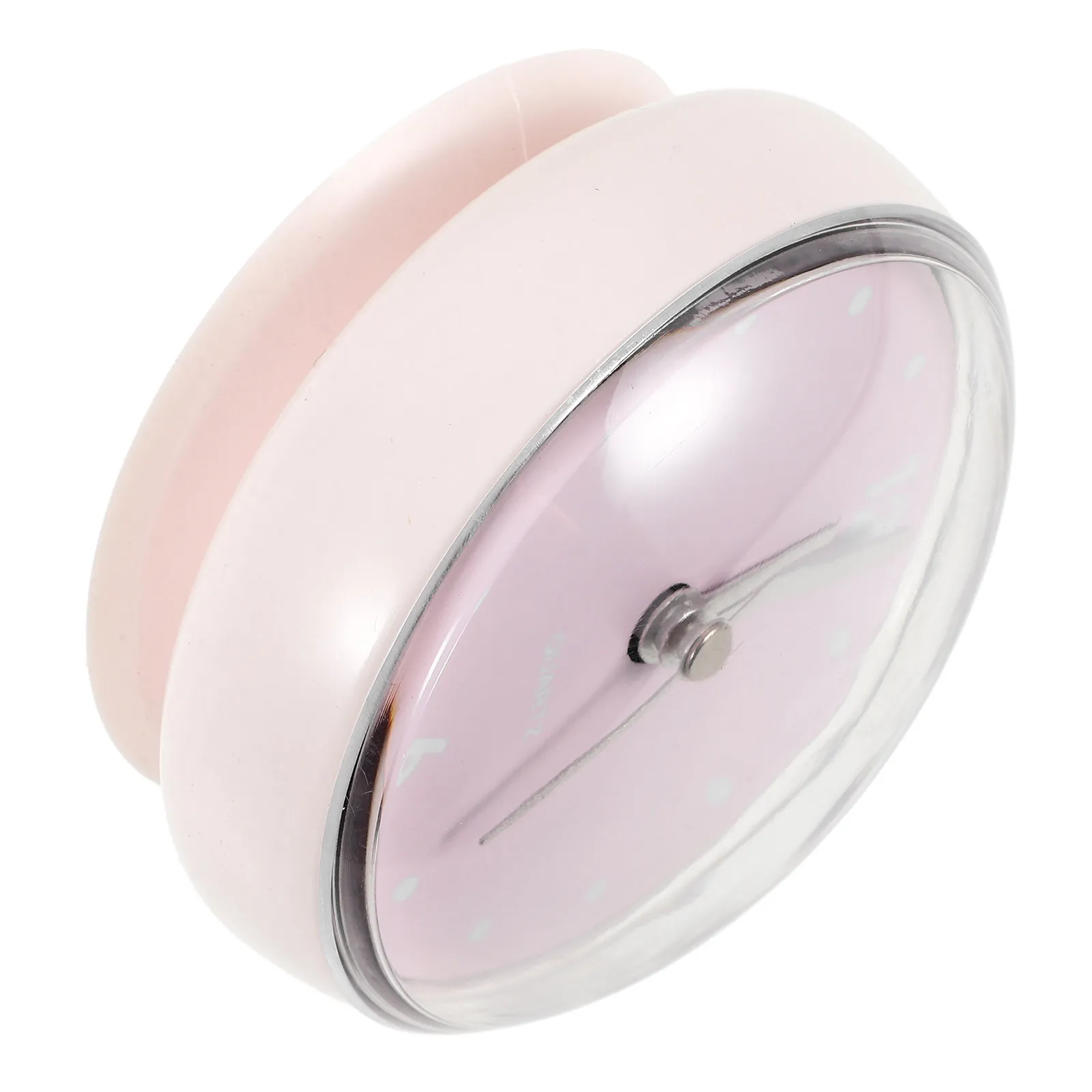 Mini Small Kitchen Wall Clock Bathroom Shower Clock Plastic Suction Cup Battery Operated for Living Room Bedroom