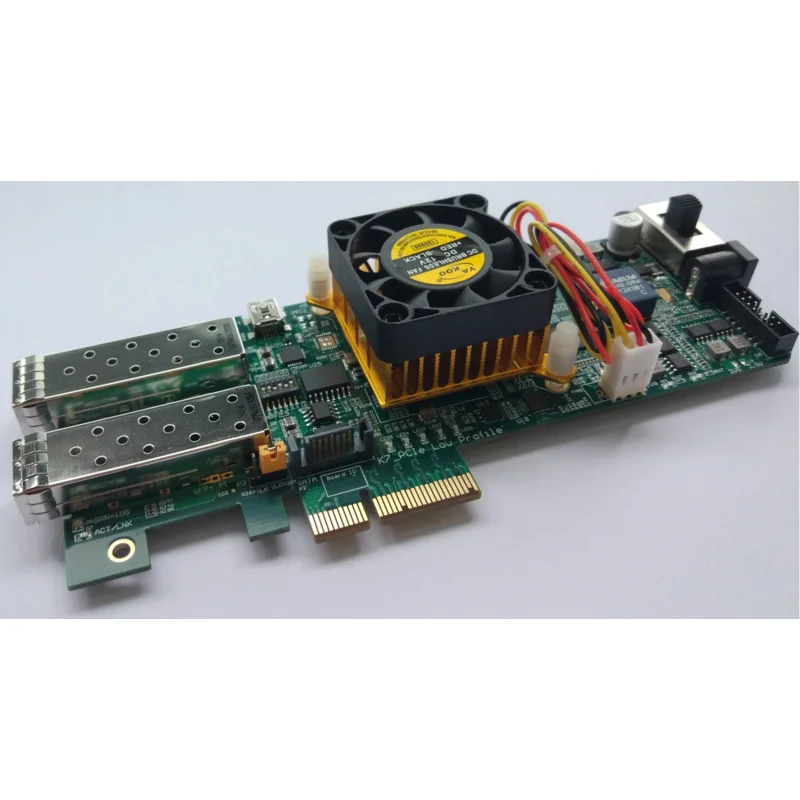 Kintex-7, XC7K325T Development Board, PCIe, 10G Ethernet, Data Filter Card, Accelerator Card