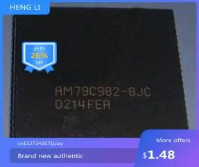 

IC новый 100% AM79C982-8JC