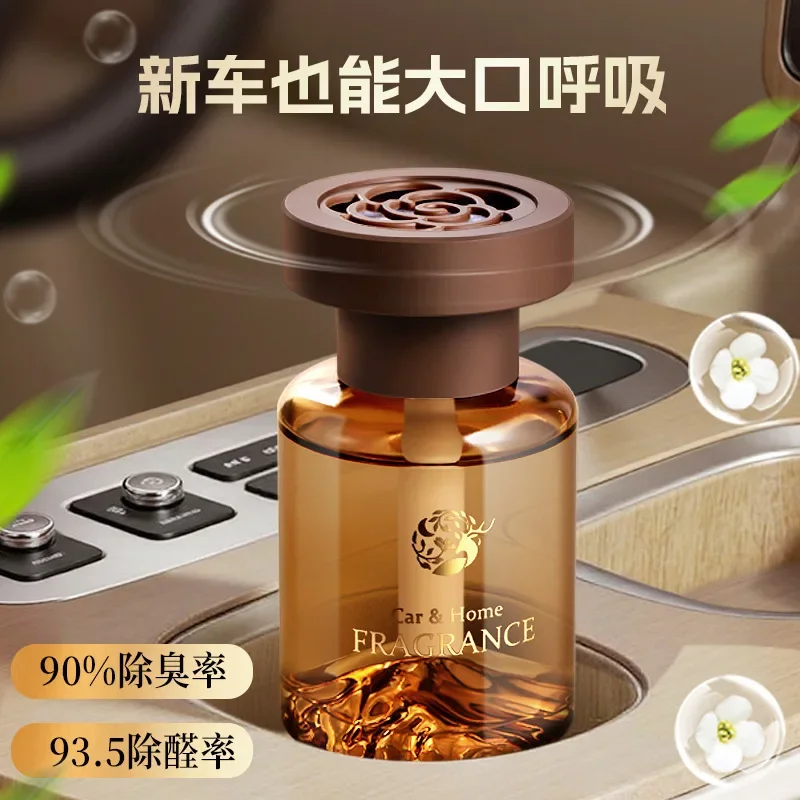 Long-Lasting Fragrance Glass Bottle Aroma Diffuser for Car Home Bathroom Air Purifier Odor Eliminator And Deodorizer