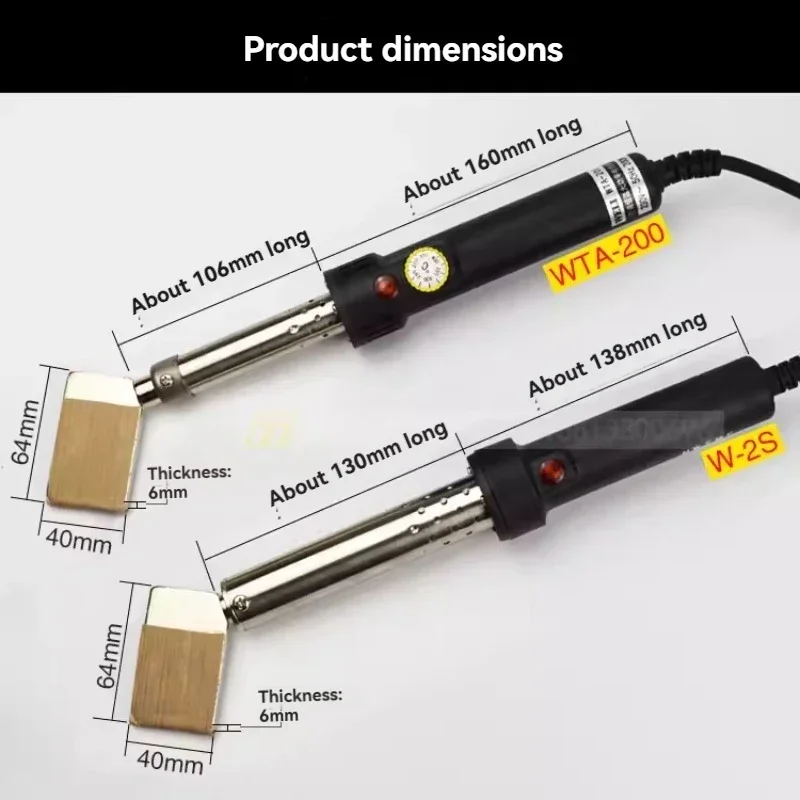 1PC High Power Axe Type Soldering Iron W-2S 150W Handheld Soldering Iron
