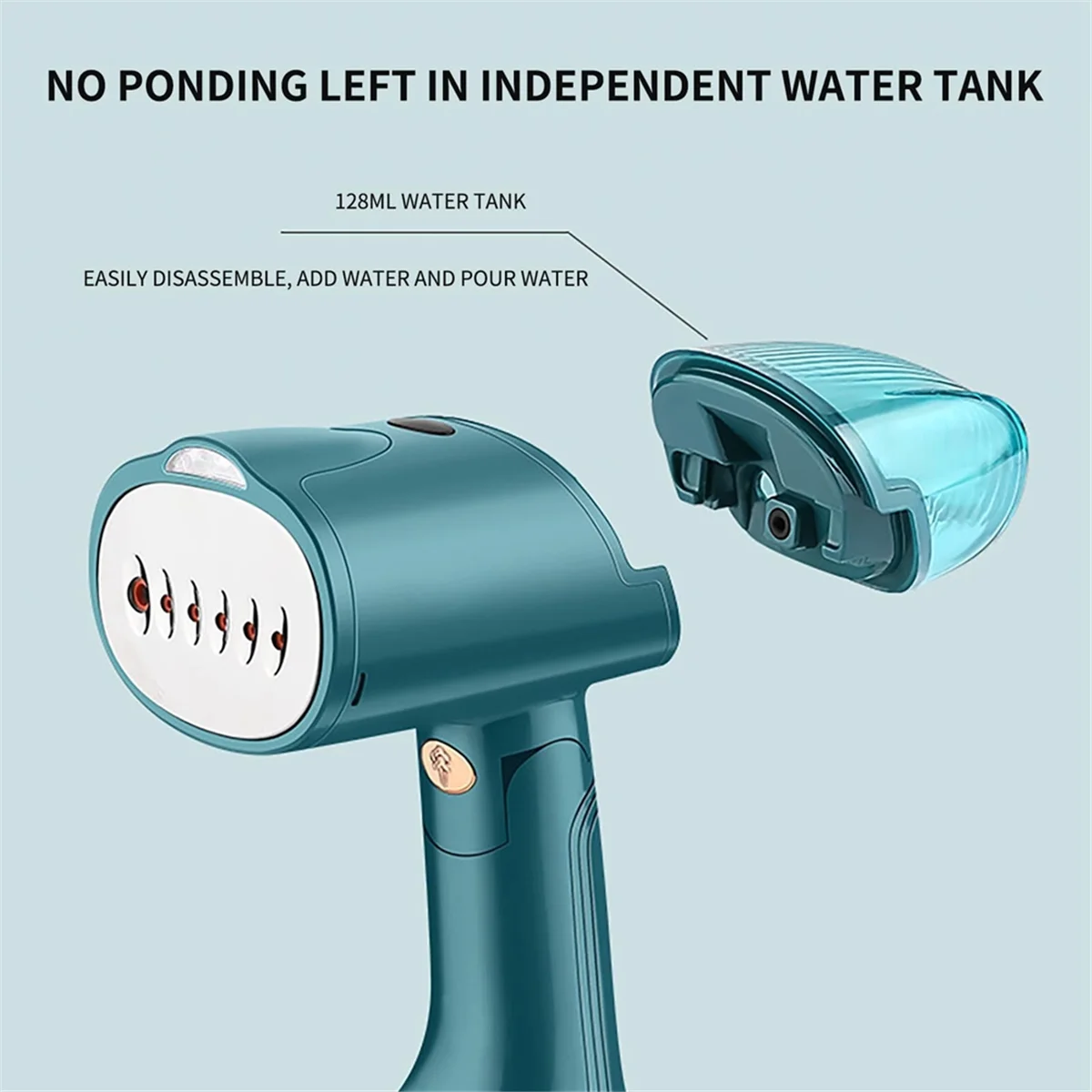 Household Mini Handheld Ironing Machine Portable Mini Iron Clothes Steam Iron Dry Ironing and Wet Ironing UK