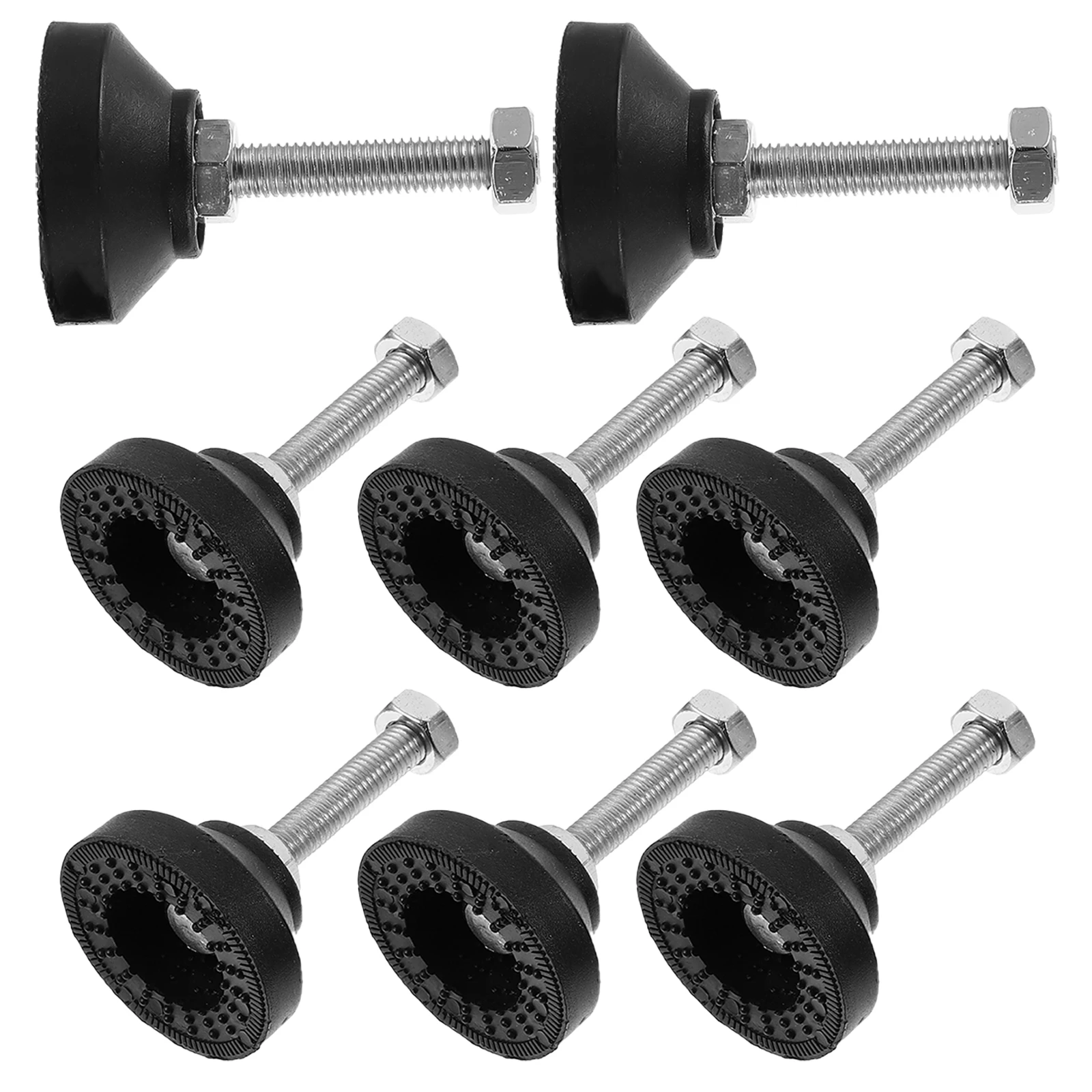 

8Pcs Threaded Furniture Levelers Adjustable Legs for Tables Chairs Cabinets Durable Heavy Duty Furniture Feet Leveling Feet