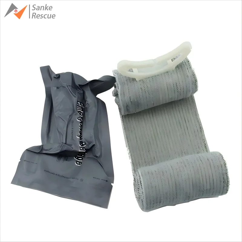 مجموعة الصدمات للإسعافات الأولية في حالات الطوارئ مع ضمادة إسرائيلية للتخييم في الهواء الطلق والمشي لمسافات طويلة والحماية الأمنية والعناية بالجروح #1