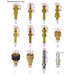 Metall Adapter Schaum Düse Schaum Generator Schaum Pistole Hochdruck Washer Seife Schäumer für Nilfisk Karcher Huter Elitech Lavor