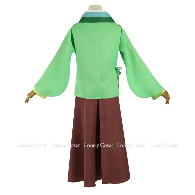 Mao Mao Jinshi costume cosplay Kusuriya no Hitorigoto farmacista diario parrucca Hanfu uniforme Halloween costumi da uomo e da donna