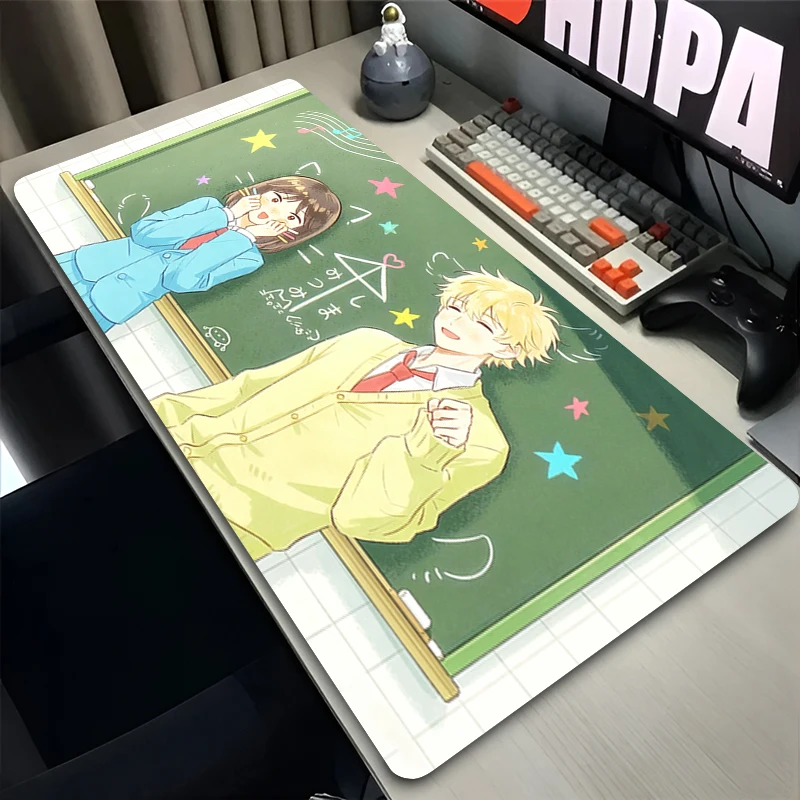 Oversized Anime Mouse Pads Animation Office E-sports Gaming Table Mat kawaii Keyboard Pads Skip and Loafer Computer Mouse Mats