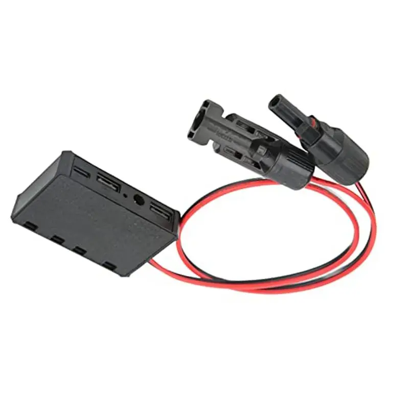 New-Solar Panel USB-Interface System Charging Voltage Stabilizer Adapter-1PC With Type Solar Power Parts And Accessories