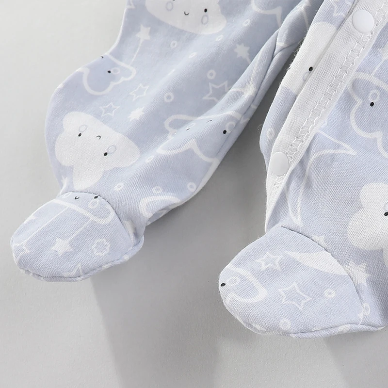 ملابس الأطفال حديثي الولادة (0 إلى 9 أشهر) - بدلة خريف وشتاء ناعمة، رومبير صيفي للفتيات والأولاد