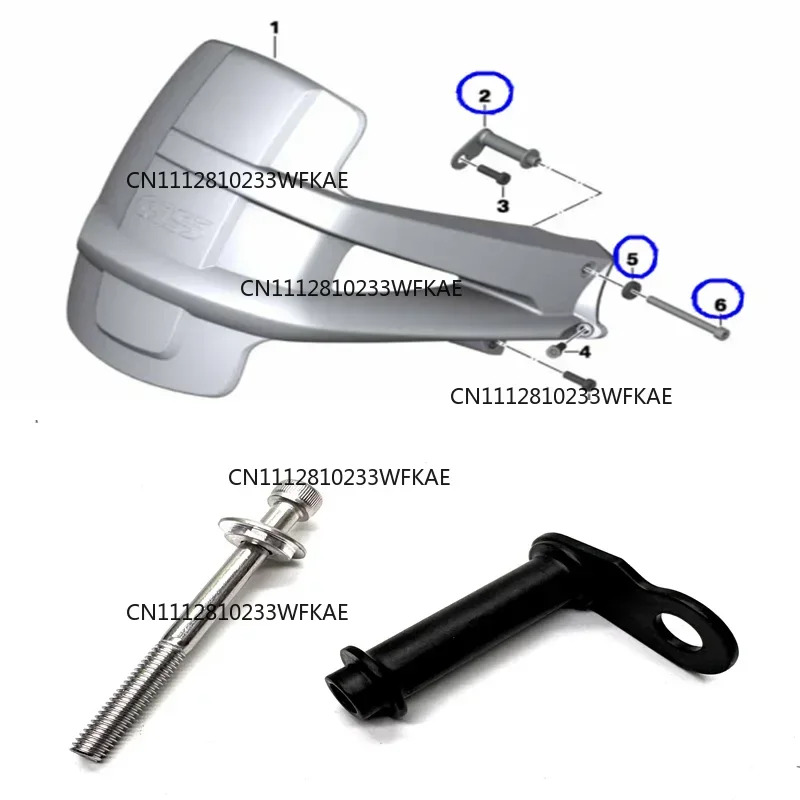 Rear Fender Fixing Bracket for BMW R1200GS ADV 2003 2004 2005 2006 2007 2008 2009 2010 2012 2013