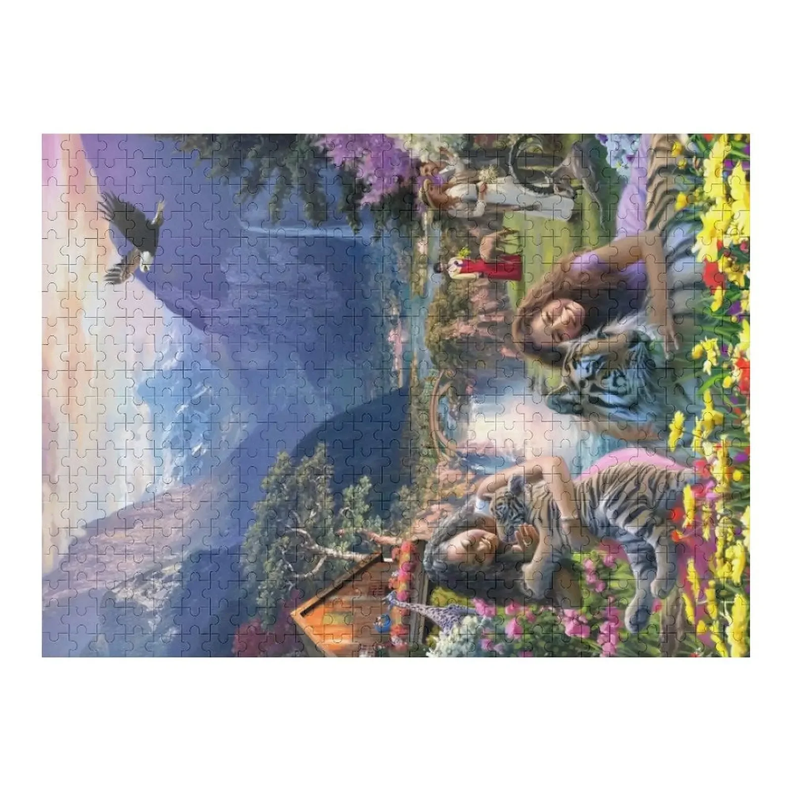 

Paradise in Sunset Jigsaw Puzzle Christmas Toys Name Wooden Toy Puzzle