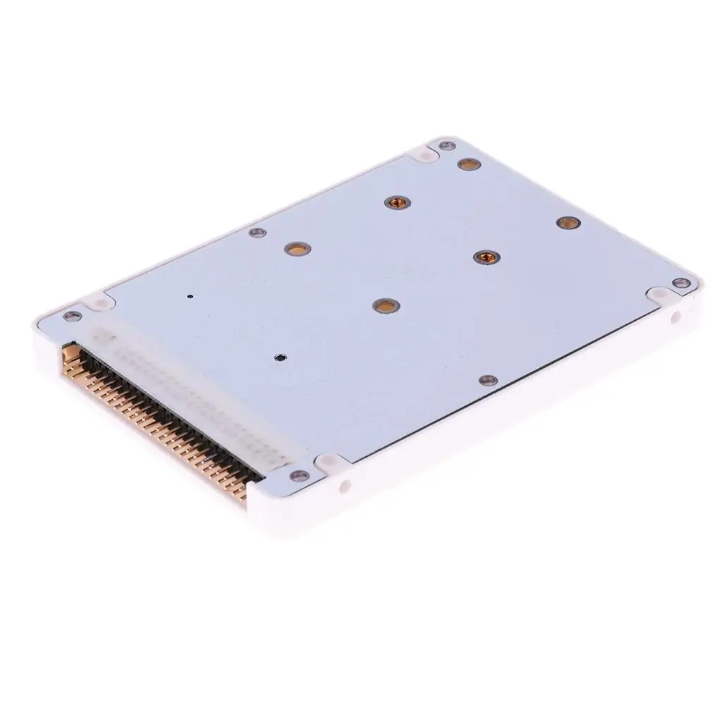 Msata to IDE Laptop Adapter Card 2.5 Inch SSD Converter ABS Case for HDD Replacement and Upgrade