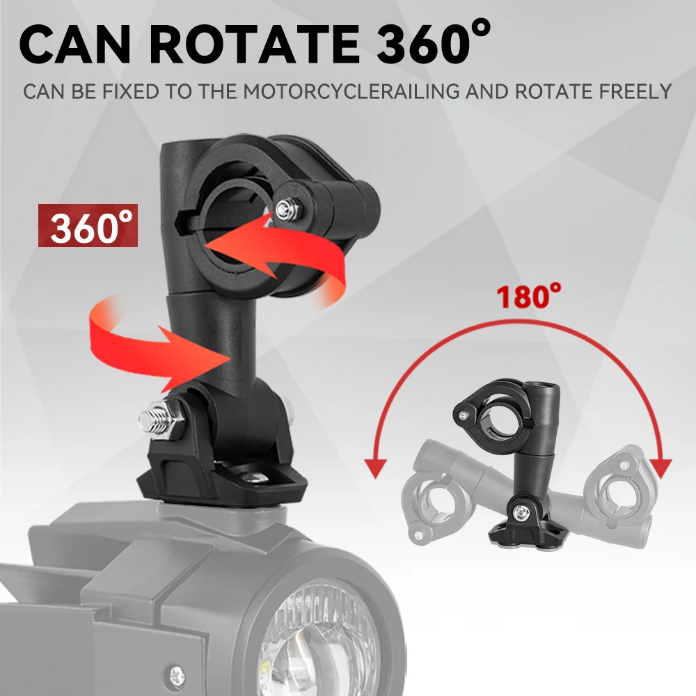 Motorcycle Fog Lamp Supporter Spotlight Mount for BMW R1200GS Motorcycle Fog Light Bracket Headlamp Holder Motos Accesorios image 5