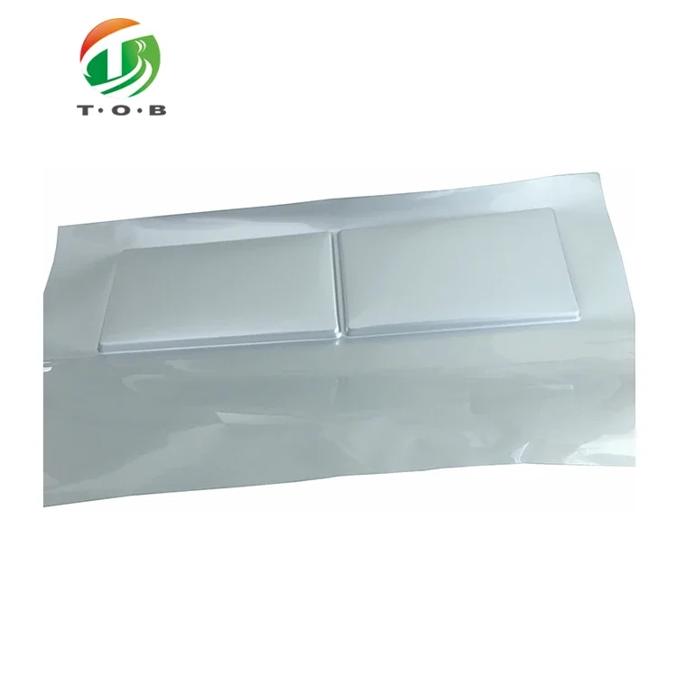 TOB Custom Pouch Cell Li Polymer Battery Case Aluminum Laminated Film