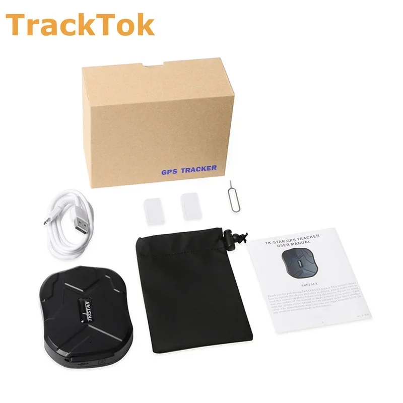 GPS Tracker Car TKSTAR TK905 5000mAh 90 Days Standby 2G Vehicle Tracker GPS Locator Waterproof Magnet Voice Monitor Free Web APP