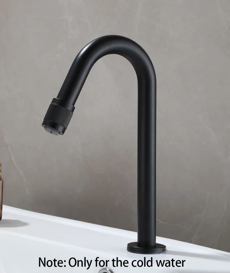 

G1/2 Brass Kitchen Faucet Sink Vanity Single Cold Water Faucet Home Sink Vegetable Washing Basin Mop Pool Tap Rotating Switch