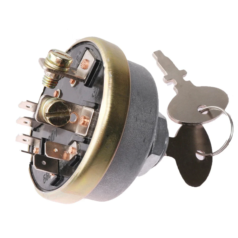 Replacement Ignition Switch with Built-in Light for Oliver Tractor 1250A 1255 1265 1270 1355 1365 1370 1465 1470