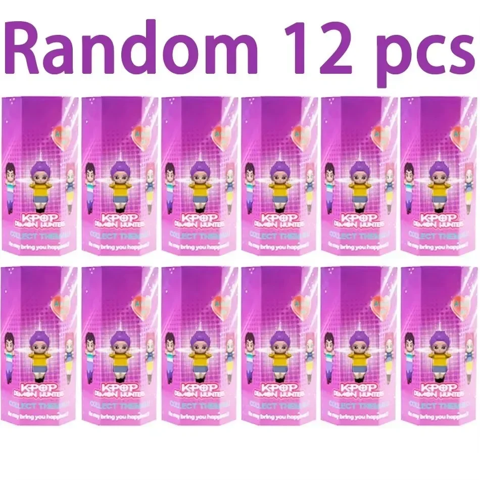 Acrylic Demon Hunter Christmas Tree Ornament Kpop Style Advent Blind Box Cute Gothic Holiday Decor For Teens And Women Gift&#