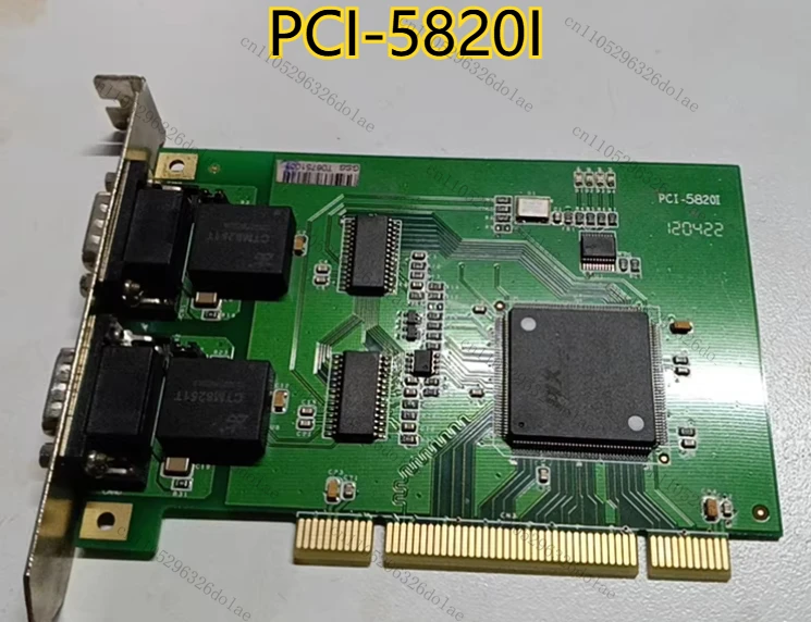 

Двухканальная промышленная карта PCI-CAN PCI-5820I протестирована в порядке.