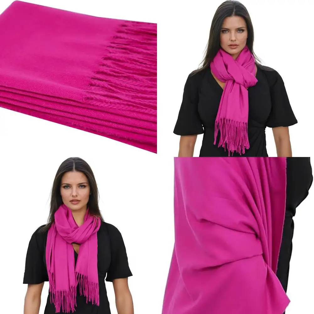 

Роскошная женская шаль из 100% пашмины — мягкие и теплые шарфы премиум-класса — в подарочной упаковке