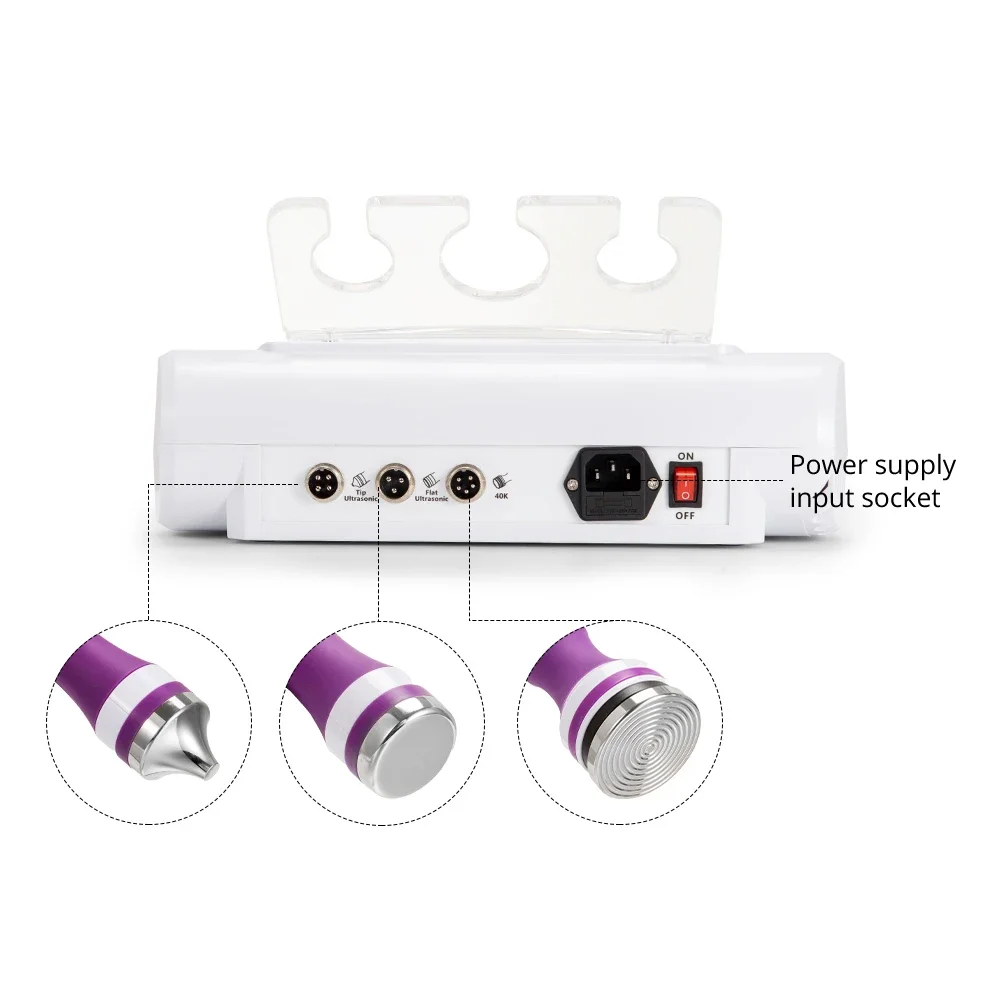 3 in 1 SPA Machine 1Mz 40K Frequency Face and Eyes Anti Cellulite Skin Lift and Body Care Machine