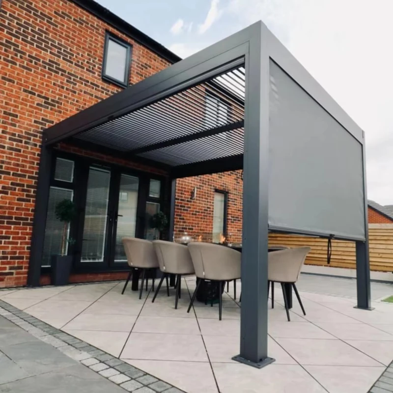 

Outdoor Bioclimatic Aluminum Gazebo