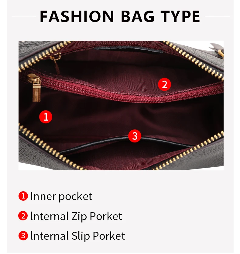 Kleine Handtasche für Damen, Trend 2026, Umhängetasche, modische Winter-Ledertasche für Damen, neuer Luxus. – Detail 7