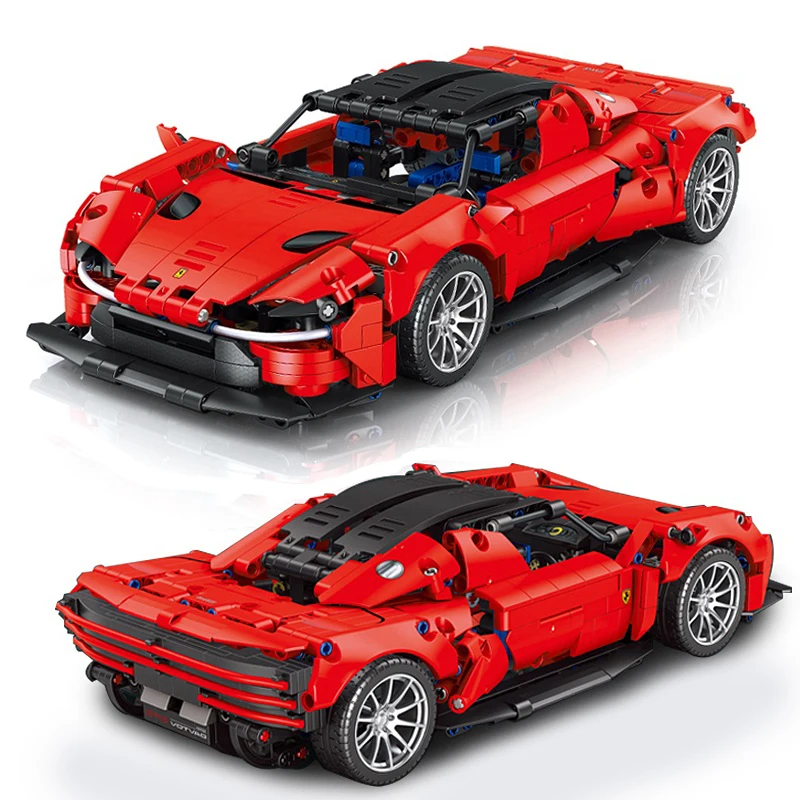 1:14 Ferra Daytona SP3 Technical Car Model Building Block Toys for Boys Adults Super Racing Car Bricks Vehicle Constructor Gifts