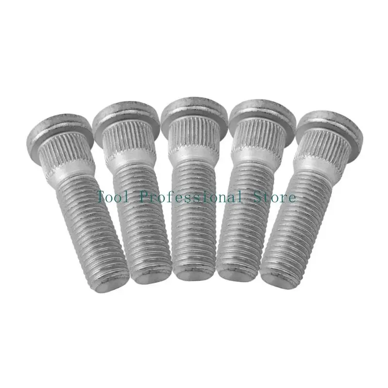 57QF 5lots Heavy Type Steel Wheel Bolts Nut Studs Replacement For Various Models