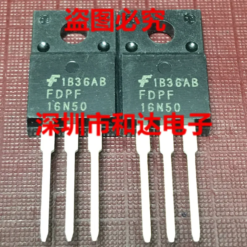 5PCS-10PCS FDPF16N50 MOS TO-220F