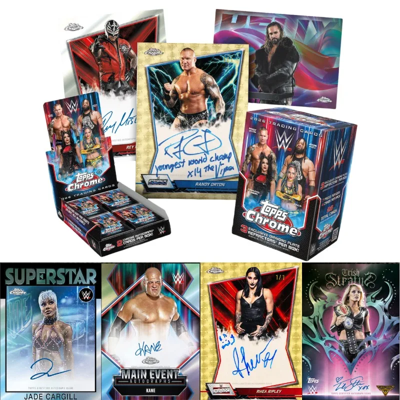caja-mega-value-blaster-de-tarjetas-coleccionables-de-lucha-libre-wwe-topps-chrome-2026-originales-tarjetas-raras-con-firma-tarjetas-coleccionables-premium-regalo