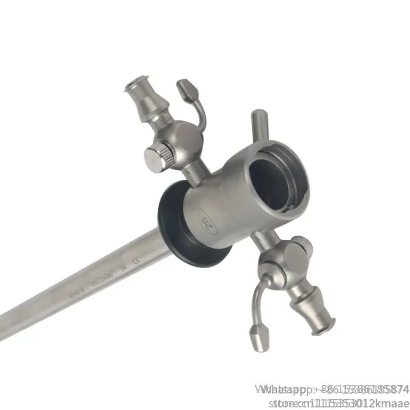 Stainless Steel Urology Resectoscope Set: 26.5FR Outer Sheath, 24.5FR Inner Sheath, Obturator, Urethrotome