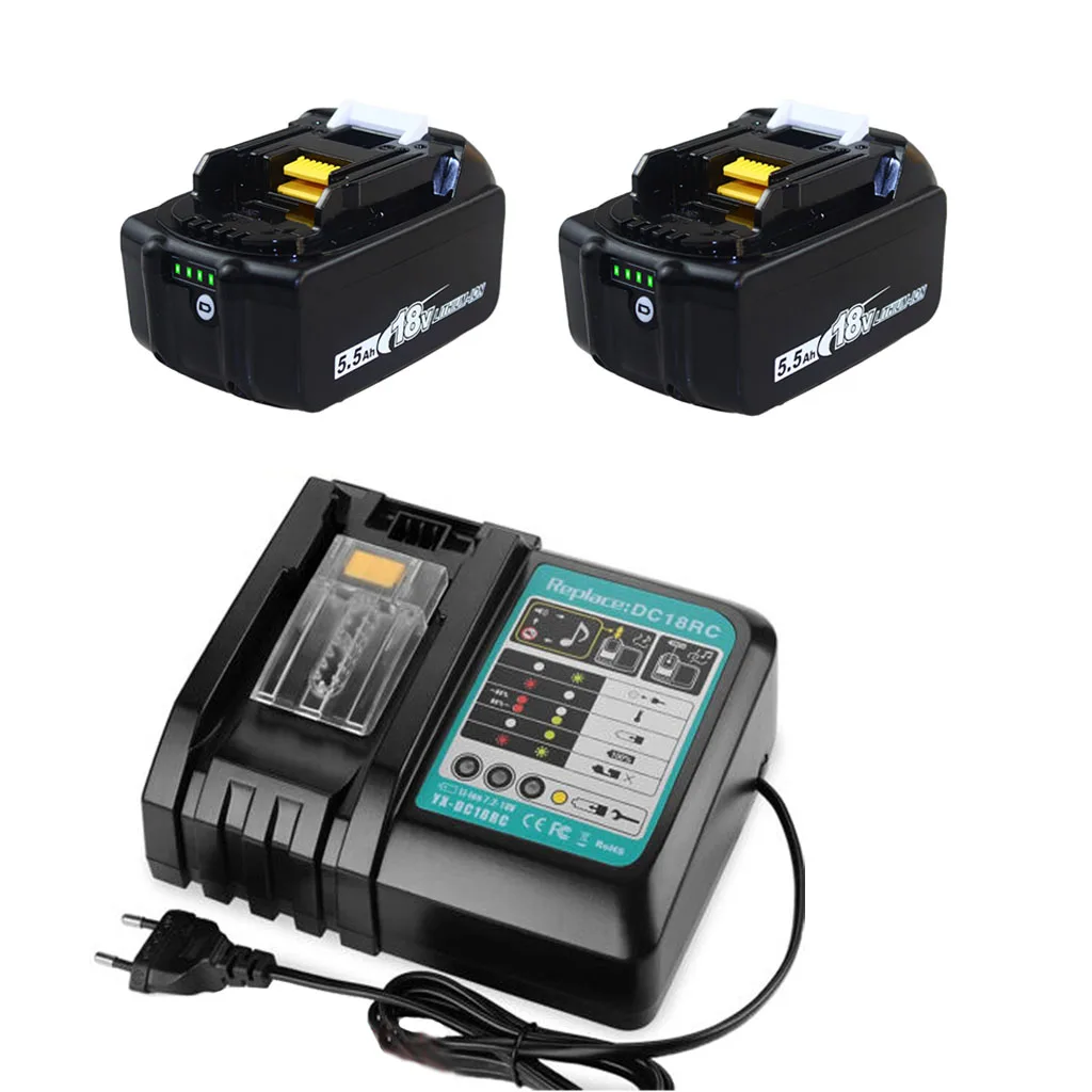 2x 18V 8,0Ah Ersatz für Makita Akku 18V Li-Ion Akku BL1860B BL1850B BL1830 Ersatzakku 97422-4 DHL