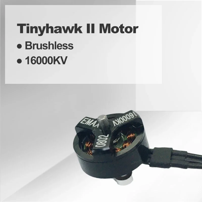 Clearance Sale EMAX Tinyhawk II 75mm 1-2S Whoop FPV Racing Drone Parts  Brushless Motor 0802 16000KV