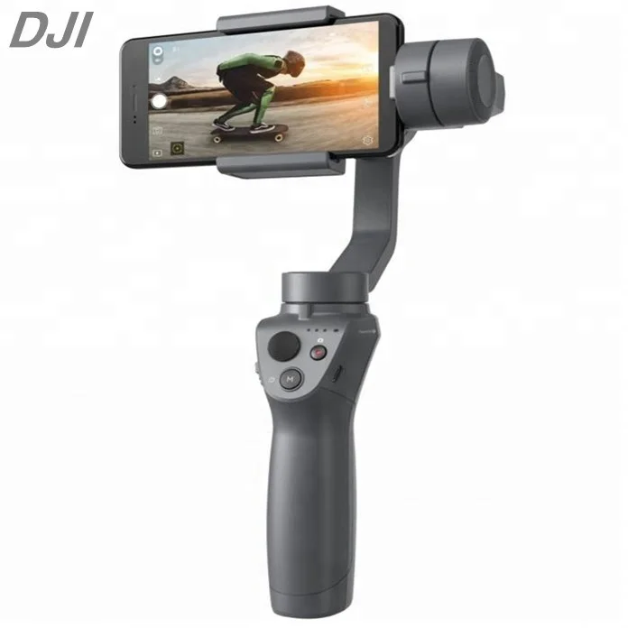 D J I osmo mobile 2 3-axis handhels gimbal stabilizer for iphone & Android smartphone with action camera adapter