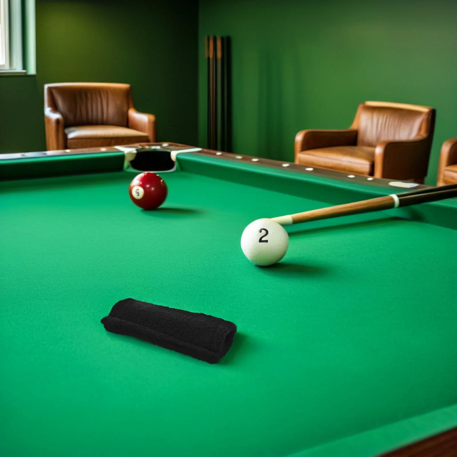 

4 Pcs Billiard Club Maintenance Towel Billiards Shaft Snooker Cleaning Cloth Pool Cue Cleaner Stick