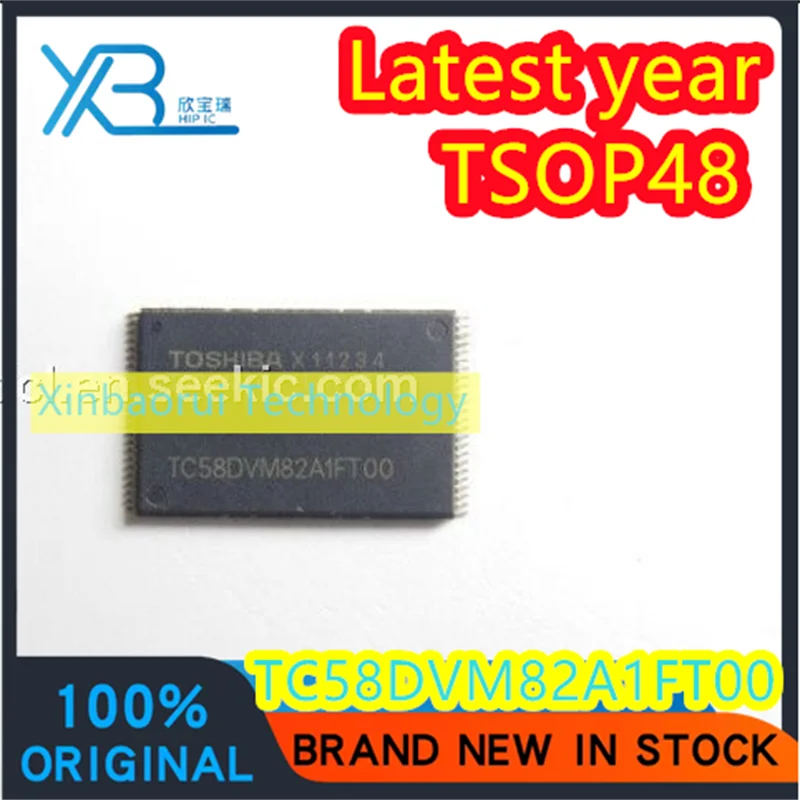 

(4/20pieces) TC58DVM82A1FT00 TC58DVM82A1FTOO TSOP48 32M NAND FLASH 100% brand new good quality electronics spot