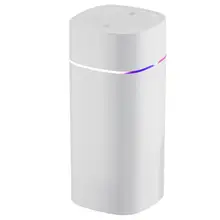 창의적인 듀얼 노즐 가습기 데스크탑 홈 침실 자동차 아로마테라피 무소음 공기 가습 USB 7색 앰비언트 라이트