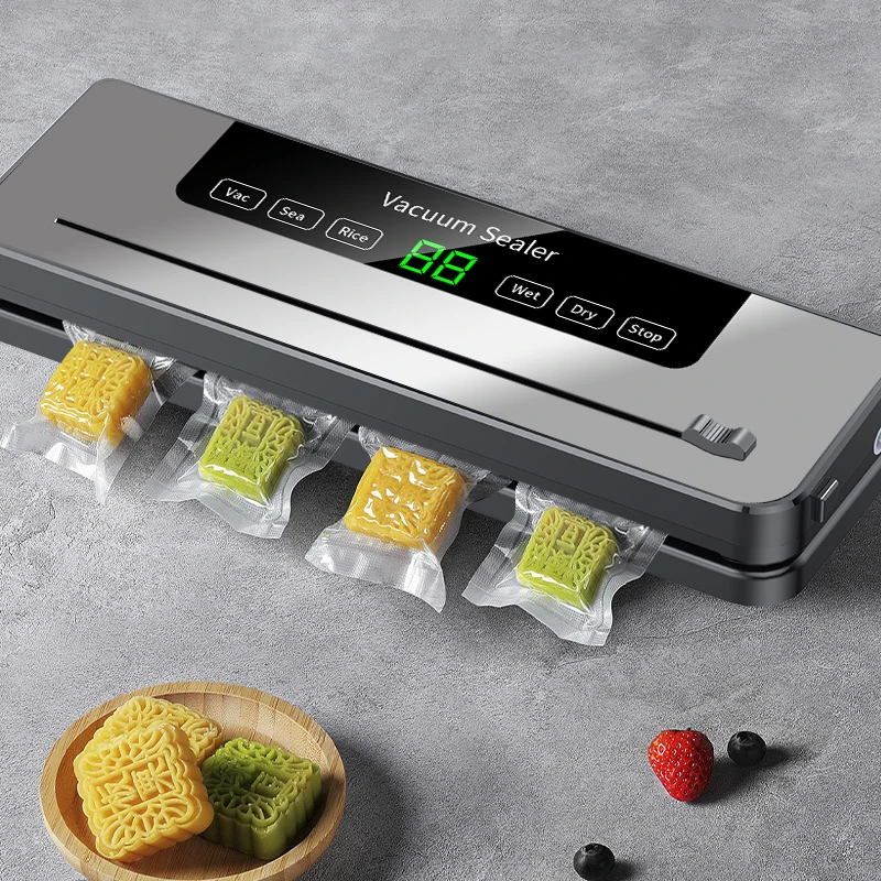 Portable Vacuum Sealer Fast-Compact Vacuum Sealer Machine Multi-Functional Food Vacuum Sealer Household Vacuum Food Sealing