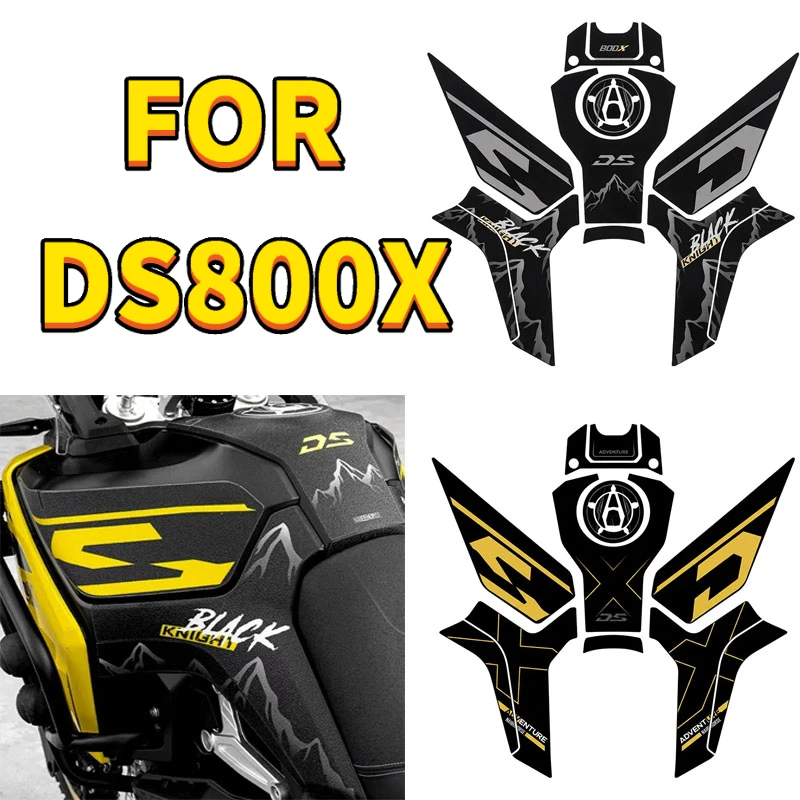 For VOGE DS800X 2026 DS 800 X Motorcycle Decorative Sticker Fuel Tank Sticker Matte Decal Anti-Slip Gas Tank Protector