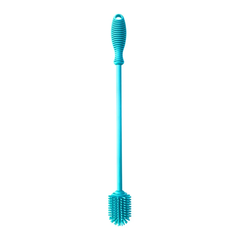 Picture 3: 【Flash-Deal!】3Pcs Silicone Bottle Brush Cleaner Set, Long Handle Bottle Cleaning Brushes For Narrow Neck Containers, Water Bottl