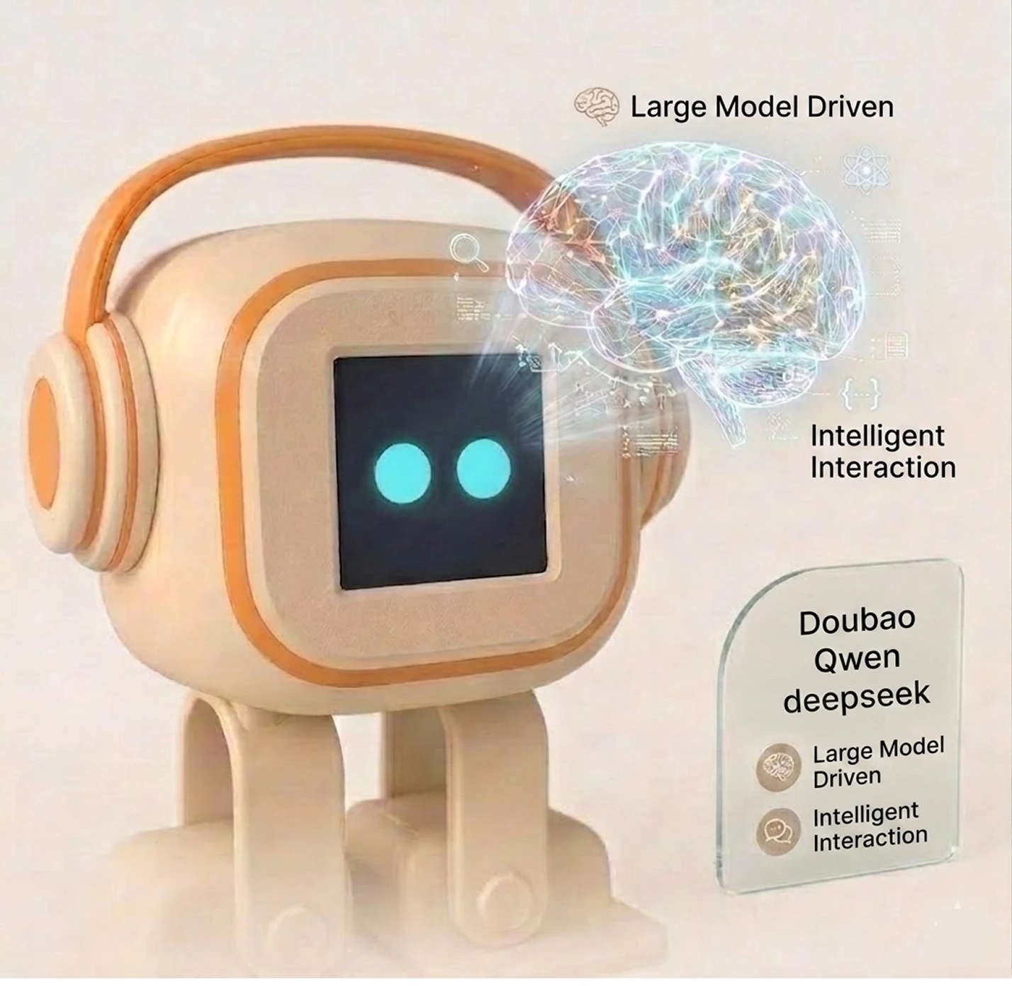 New EMO AI Robot | Smart Chatbot,Voice Interaction, Emotional Companion, Singing & Dancing Desktop Toy Gift - Image 4