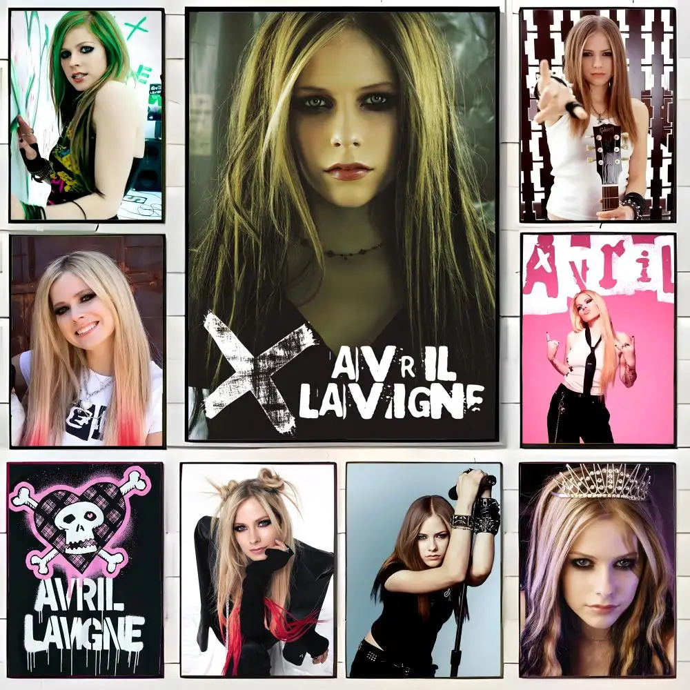 A-Avril R-Ramona Lavigne Singer Poster Wall Art Print Poster Decorative Mural Home Decor Gift Unframed